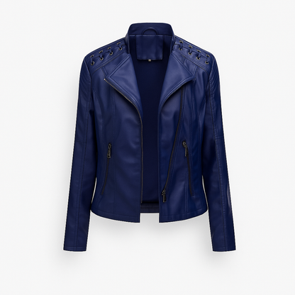 Lea Women's Lambskin Leather Jacket Autumn