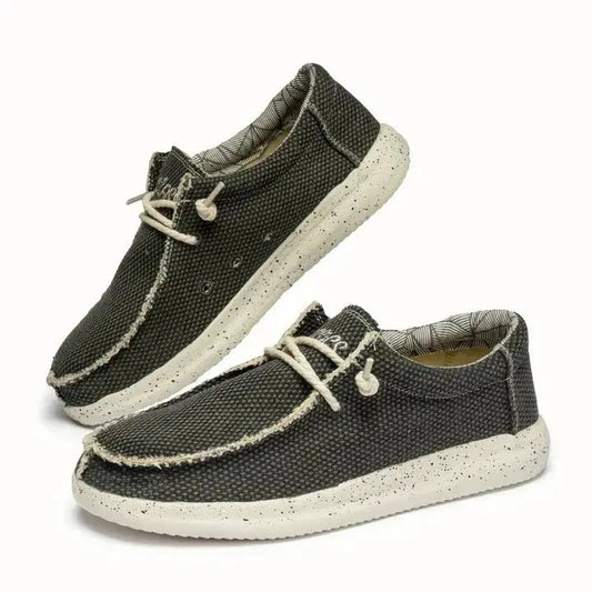 Women's Slip-On Shoes Lightweight Comfortable Beige - 
Fashinoza