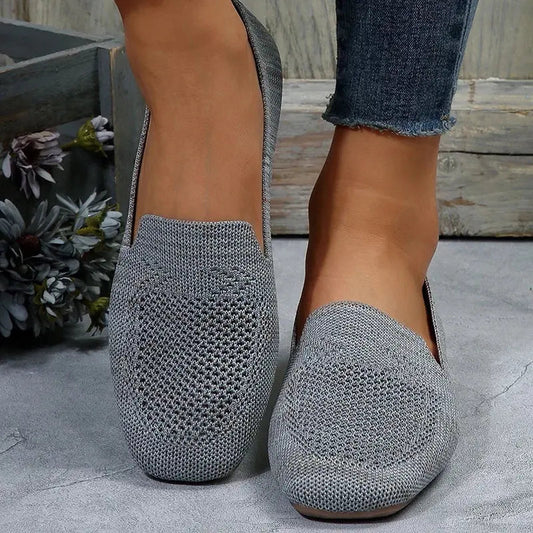 Women's Slip-On Sneakers Lightweight White - 
Fashinoza