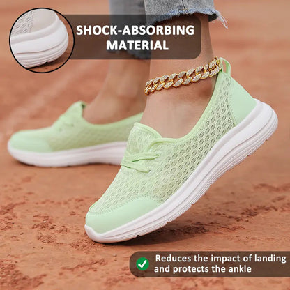 Lightweight Walking Shoes for Women – Comfortable & Versatile Slip-On Design