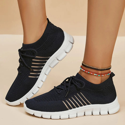 Women's Athletic Sneakers Lightweight Breathable Comfortable - 
Fashinoza