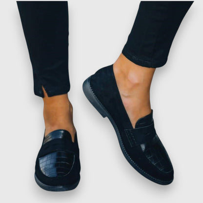 Women's Slip-On Loafers Round Toe