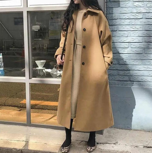 Women's Belted Trench Coat Waterproof - 
Fashinoza