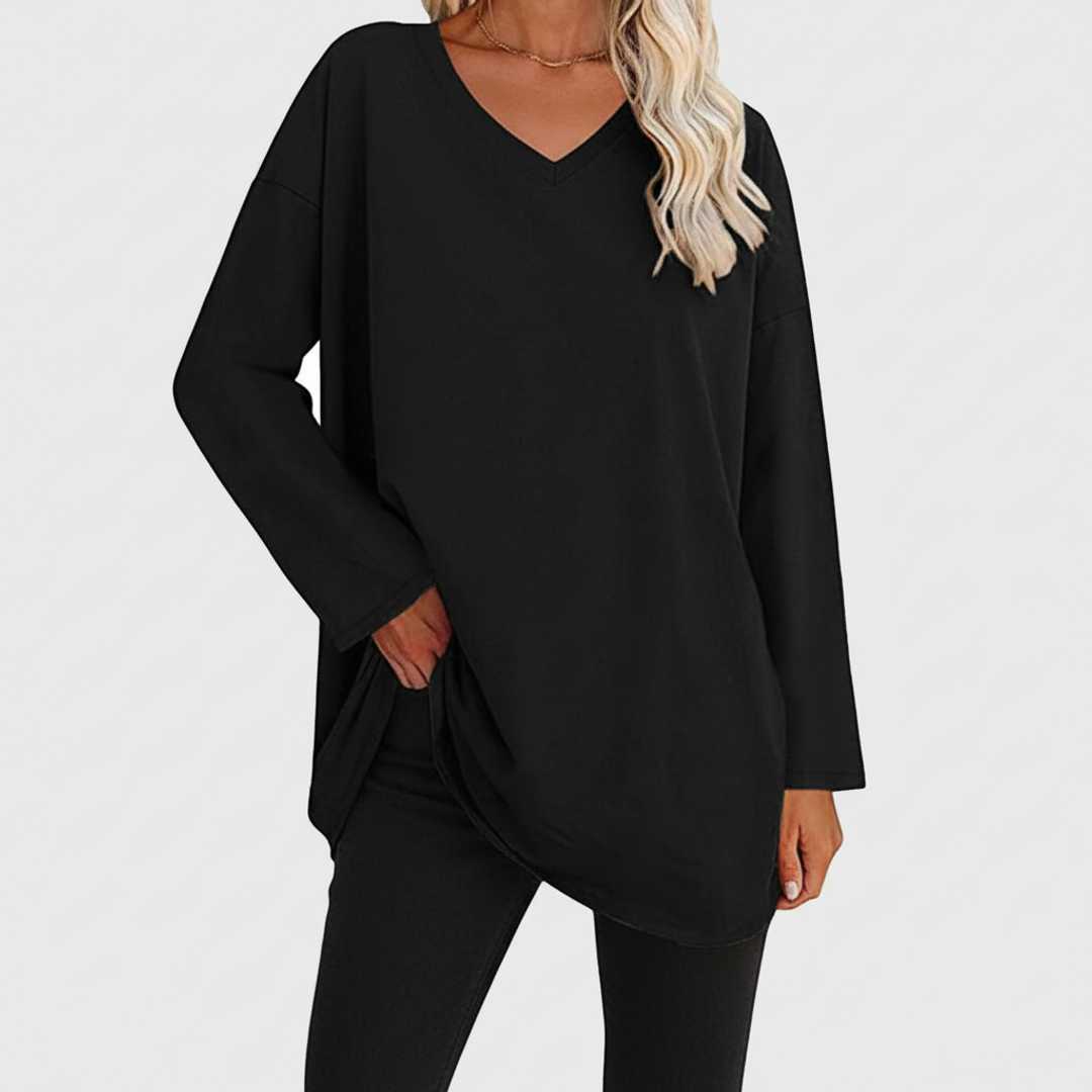 Women's Long Sleeve Tunic - Fashinoza