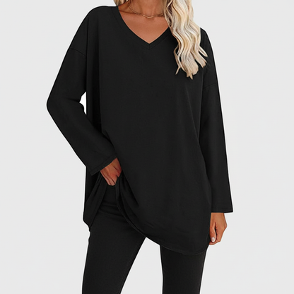Women's Long Sleeve Tunic - Fashinoza