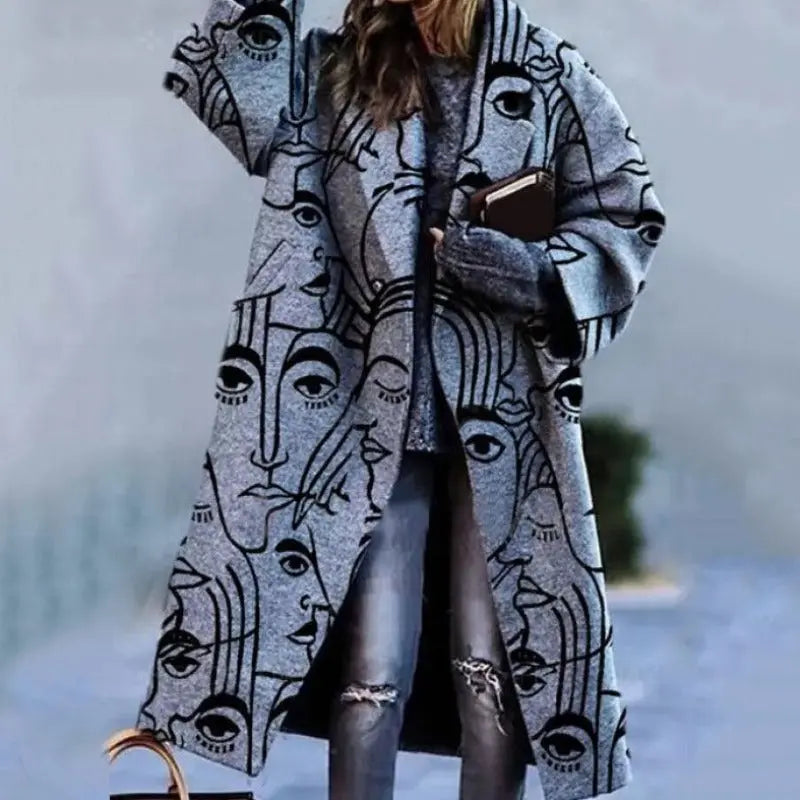 Long Trench Coat for Women – Stylish & Warm Autumn Coverage 7