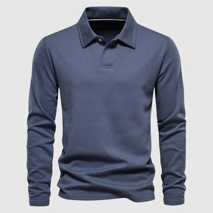 Lorenzo Vitali Men's Polo Shirt Soft Blend Anti-Pilling Comfort - Fashinoza