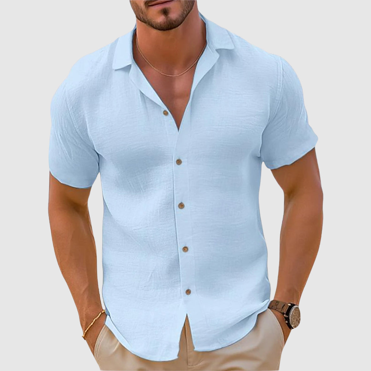 Lorenzo Men's Casual Shirt