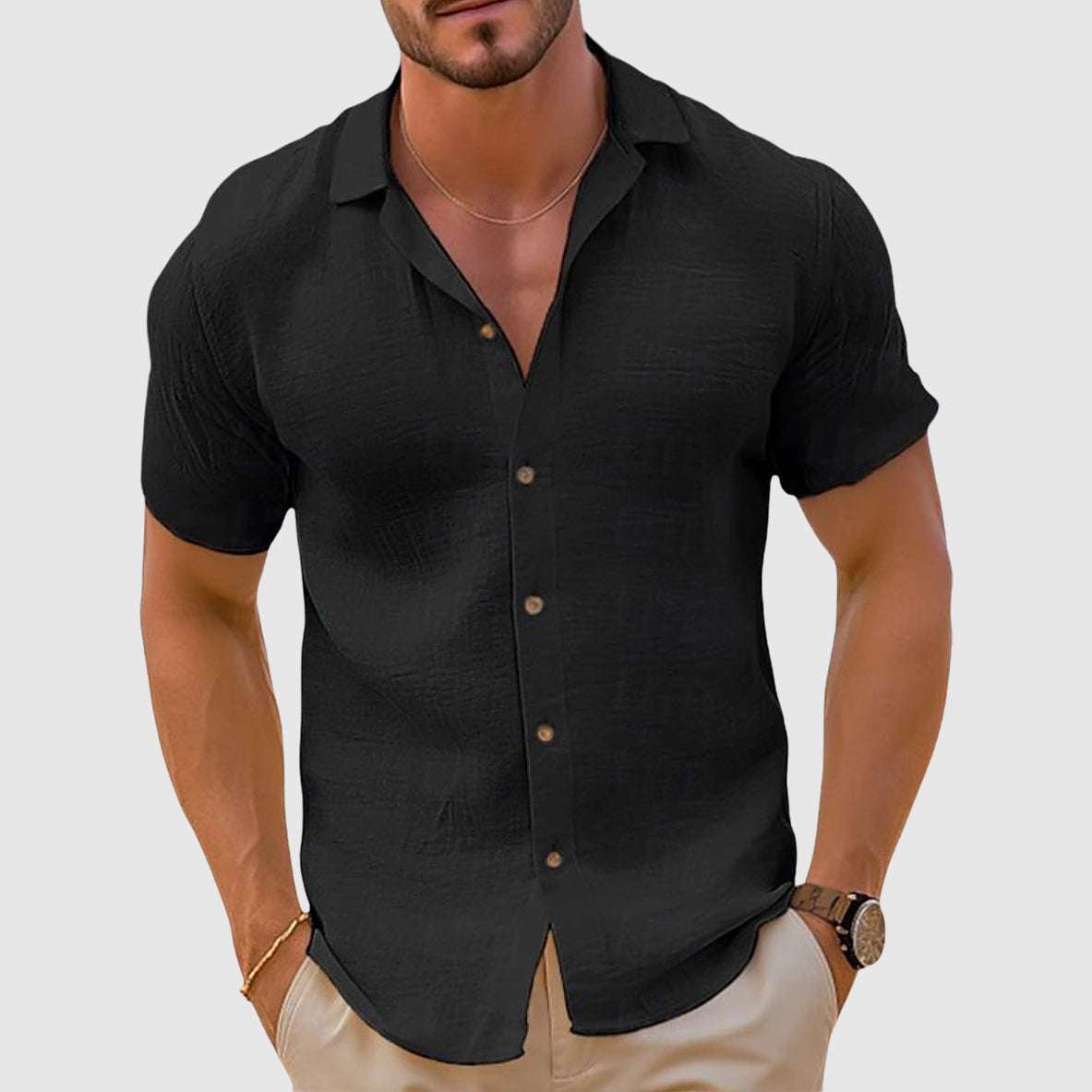 Lorenzo Men's Casual Shirt
