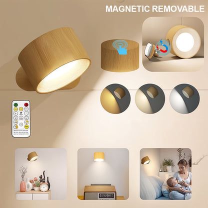 Magnetic Cordless Wall Lamp Rechargeable LED