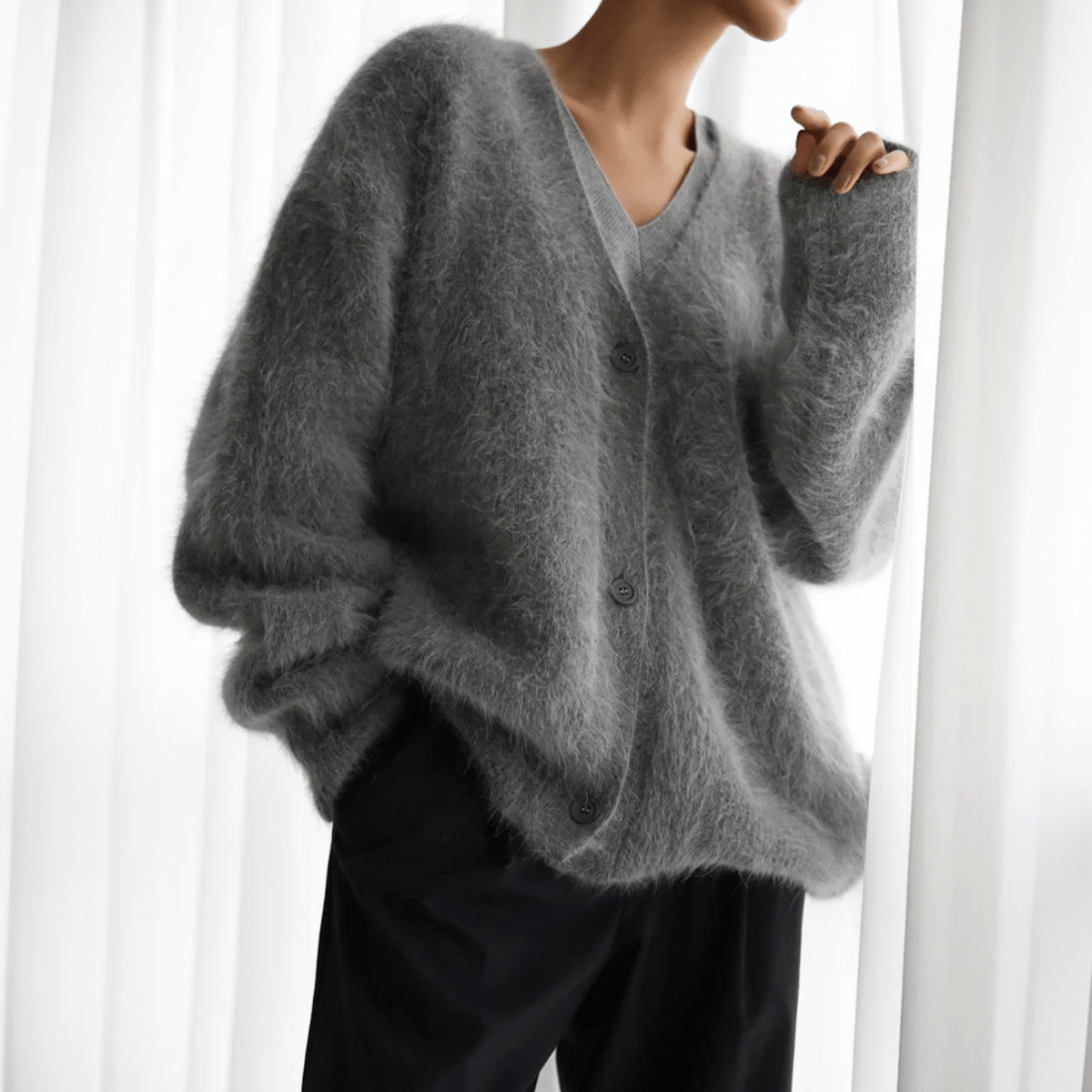 Grace | Women Spring Button Front Sweater
