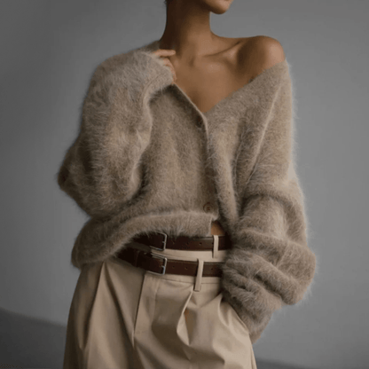 Grace | Women Spring Button Front Sweater
