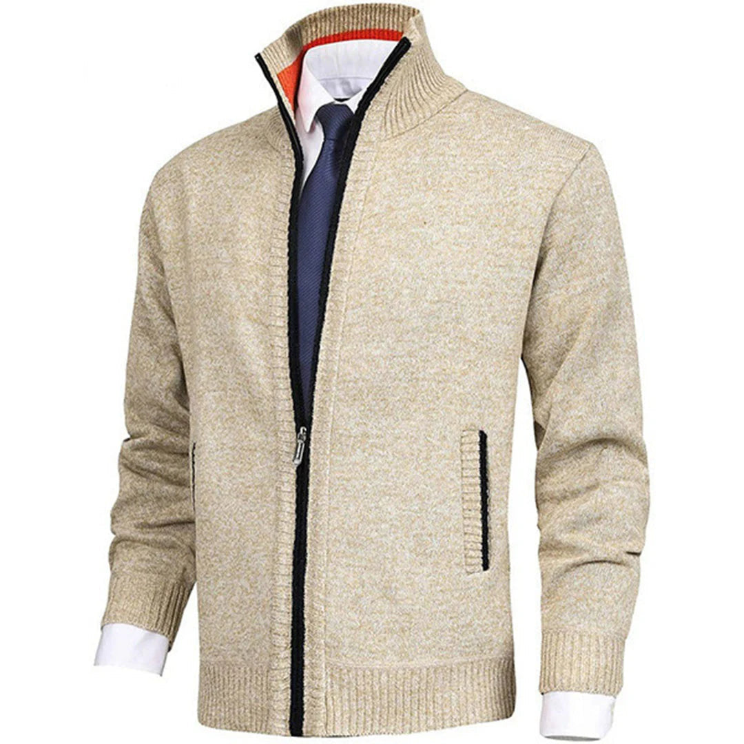Men's Fleece Vest Warm Zippered - Fashinoza