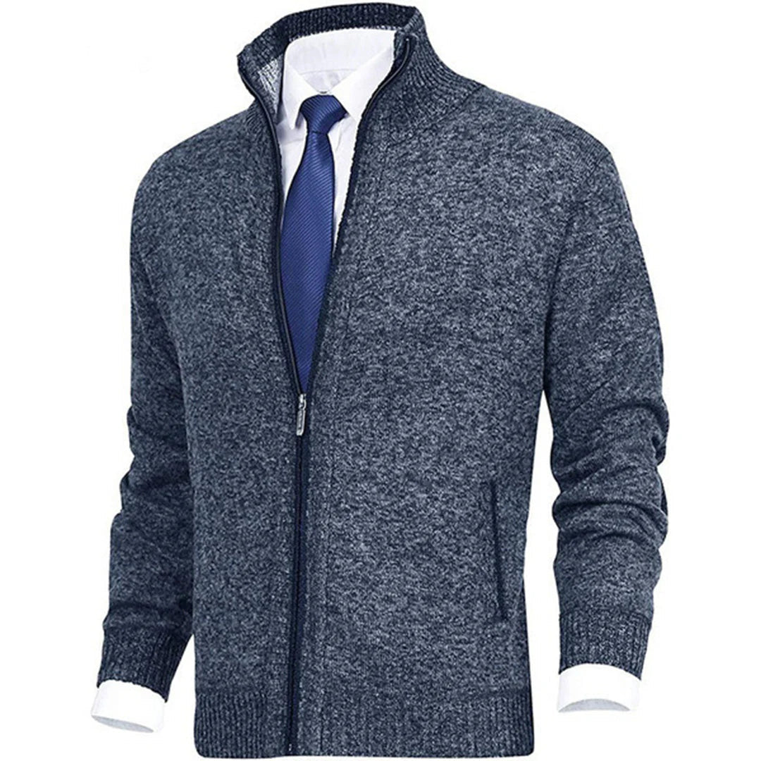 Men's Fleece Vest Warm Zippered