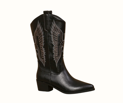 Women's Embroidered Western Cowboy Boots
