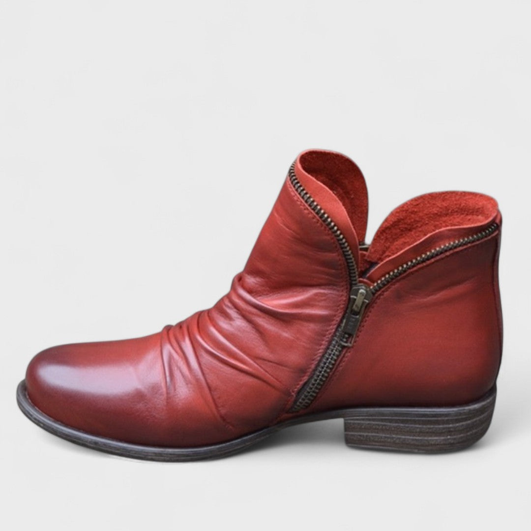 Women's Ankle Boots Side Zip Closure
