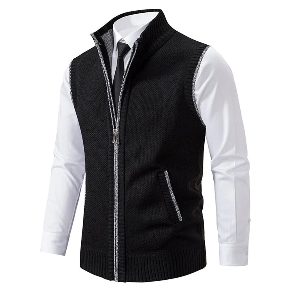 Men's Polished Vest - Fashinoza