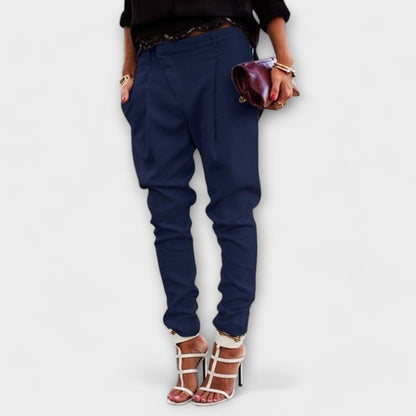 Tailored Tapered Ankle Pants
