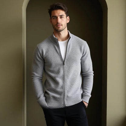 Men's Wool Cardigan Classic