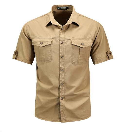 Isaiah | Men Summer Short Sleeve Shirt