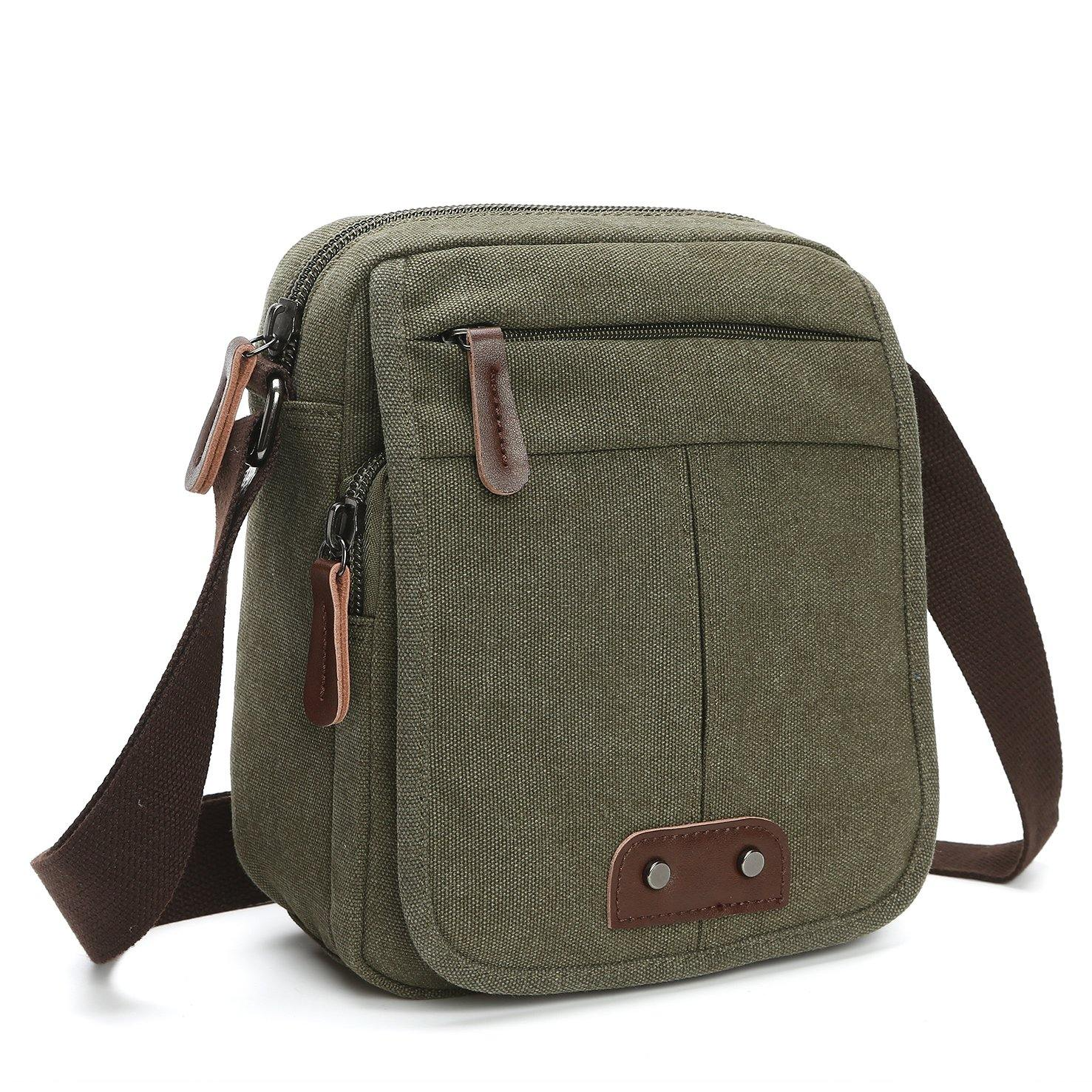 Eloy Unisex Canvas Shoulder Bag - Fashinoza