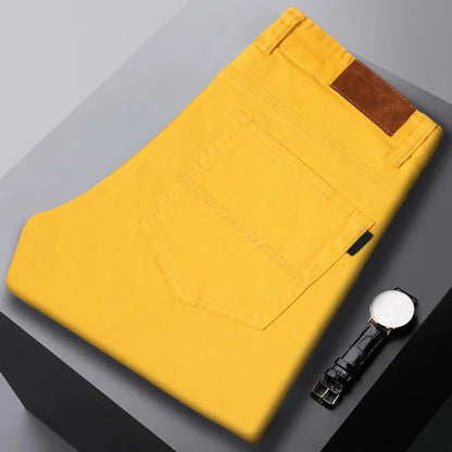 Men's Slim Fit Denim Jeans - Fashinoza