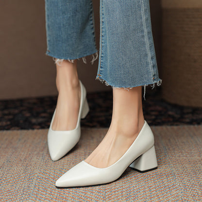 Orlena Leather Heels