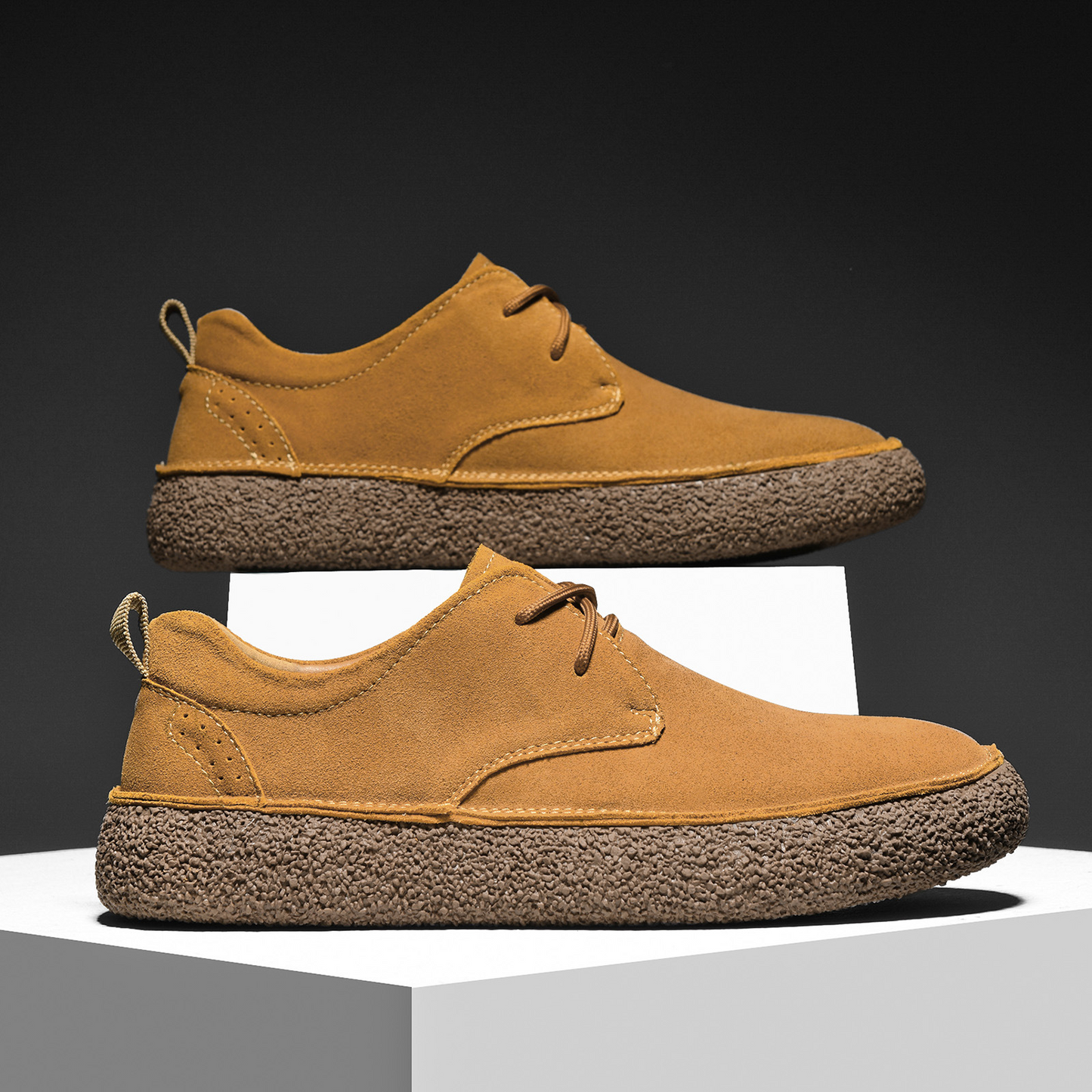 Men's Suede Shoes Beckham Brown