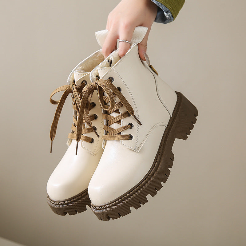 Women's Lined Combat Boots