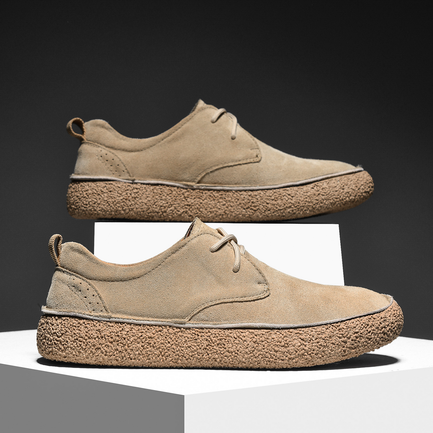 Men's Suede Shoes Beckham Brown