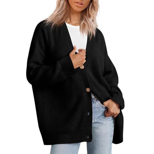 Jasmine | Women Spring Knit Button Cardigan