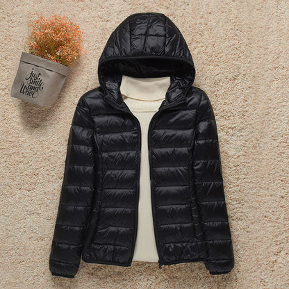 Ashley | Women’s Spring Lightweight Hooded Puffer Jacket