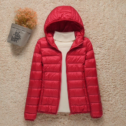 Ashley | Women’s Spring Lightweight Hooded Puffer Jacket