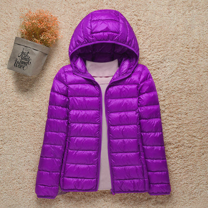 Ashley | Women’s Spring Lightweight Hooded Puffer Jacket