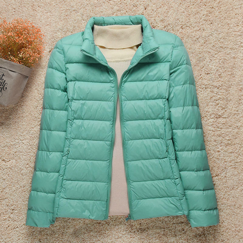 Ashley | Women’s Spring Lightweight Hooded Puffer Jacket
