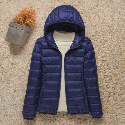 Ashley | Women’s Spring Lightweight Hooded Puffer Jacket
