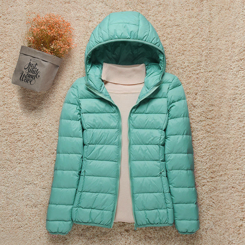 Ashley | Women’s Spring Lightweight Hooded Puffer Jacket