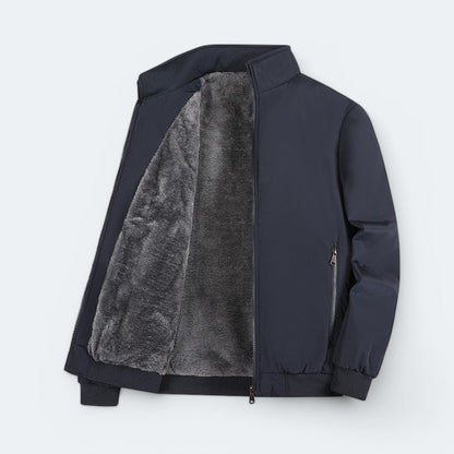 Valentino Men's Leather Jacket - 
Fashinoza