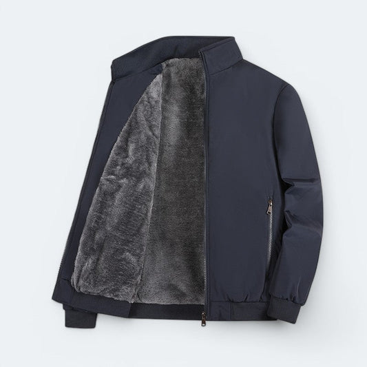 Valentino Men's Leather Jacket - 
Fashinoza