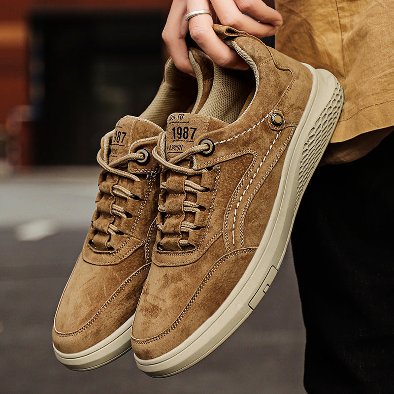 Men's Lace Up Sneakers - Fashinoza