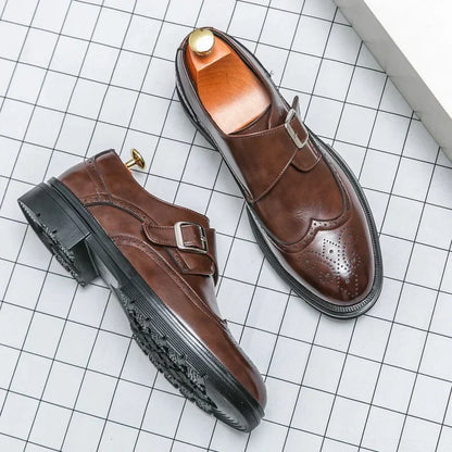 Men's Castano Genuine Leather Dress Shoes