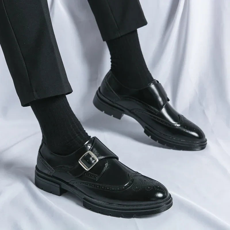 Men's Castano Genuine Leather Dress Shoes