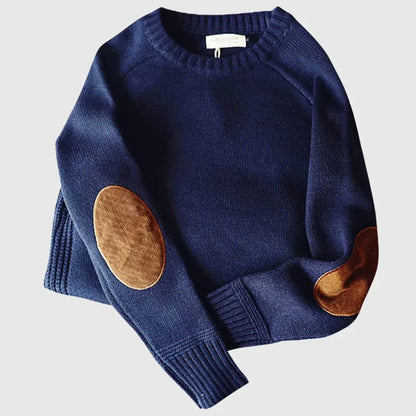 Men's Warm Sweater Classic Crew Neck