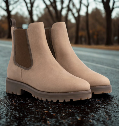 Women's Ankle Boots Chunky Lug Sole