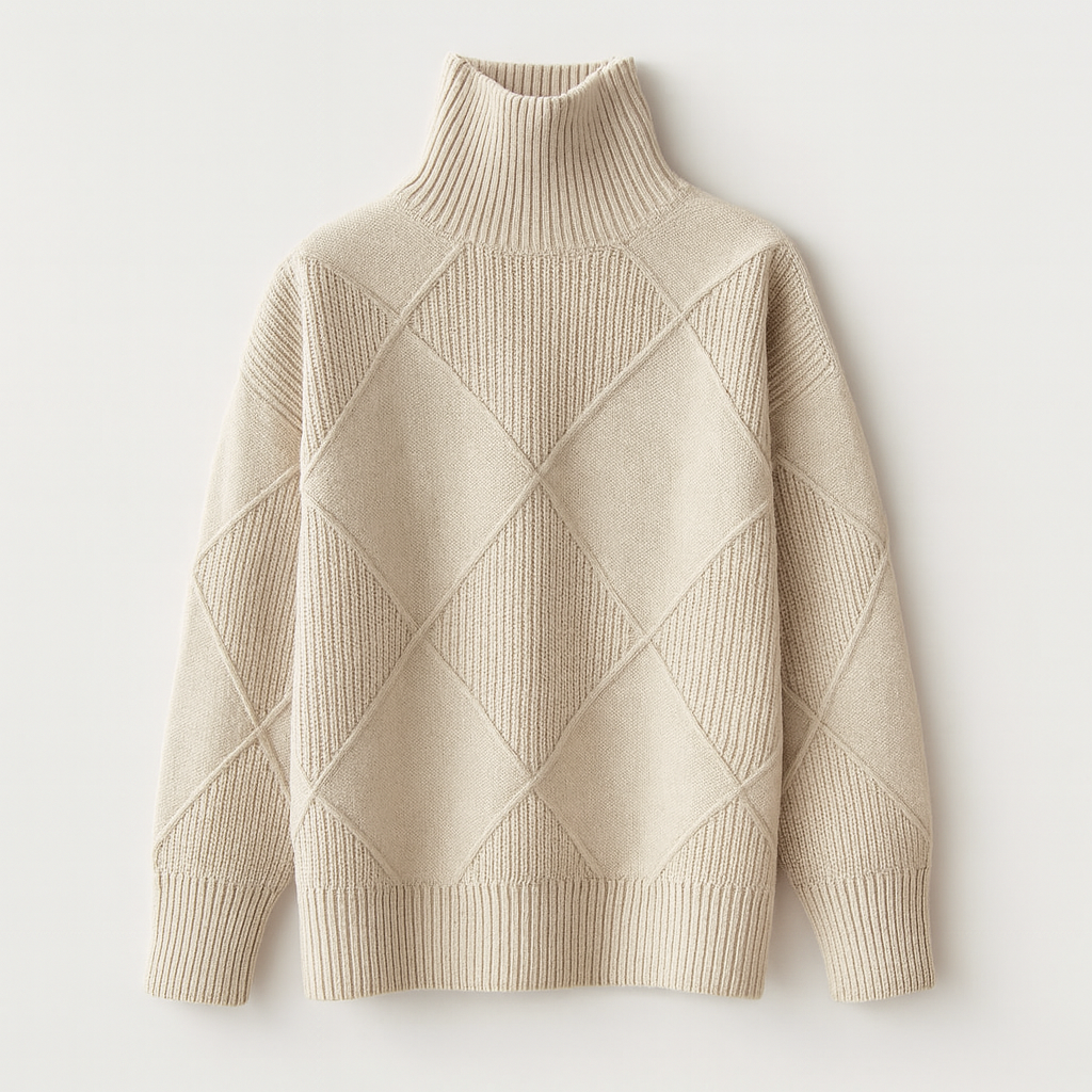 Women's Soft Cashmere Winter Sweater - 
Fashinoza