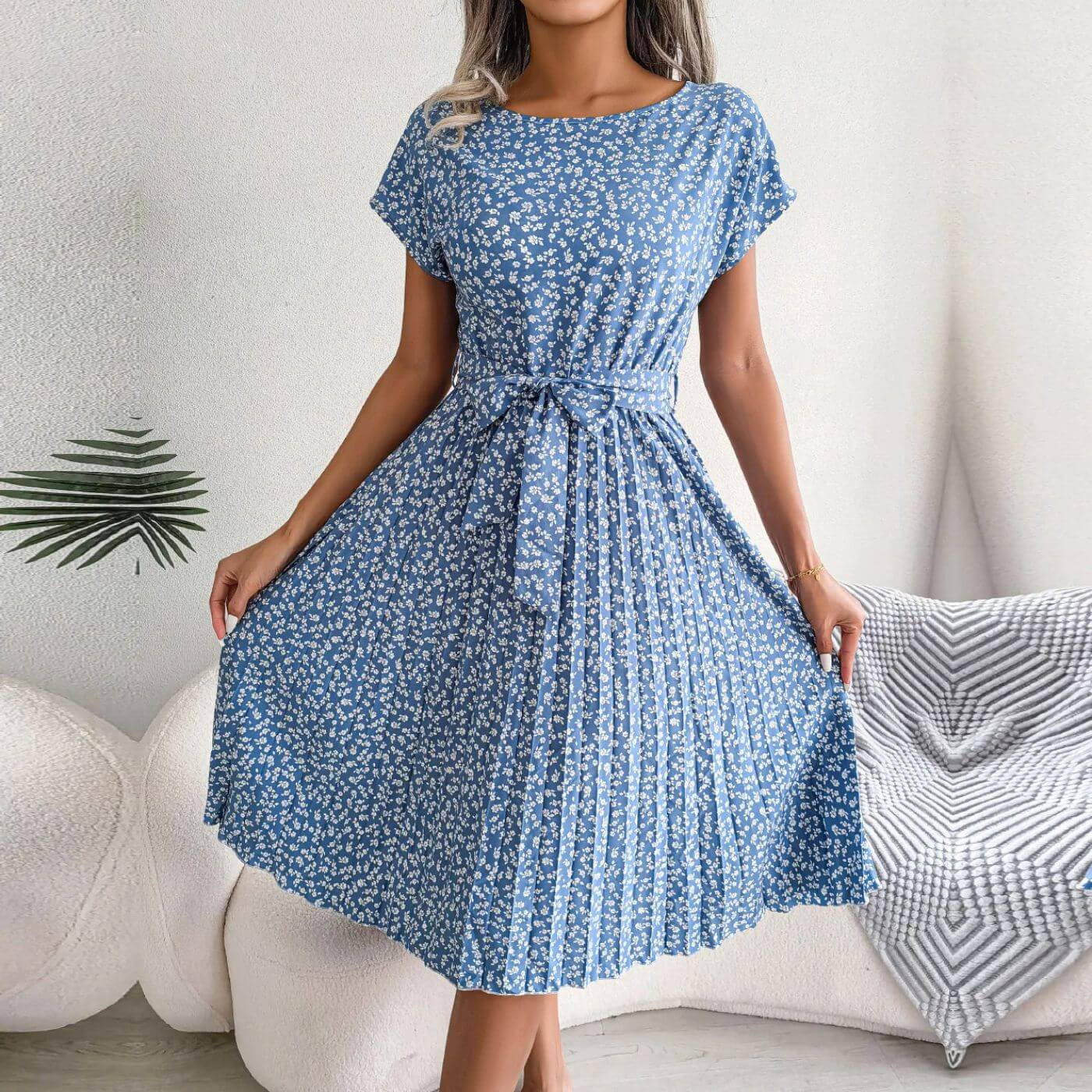 Women's Summer Dress Lightweight Breezy - 
Fashinoza