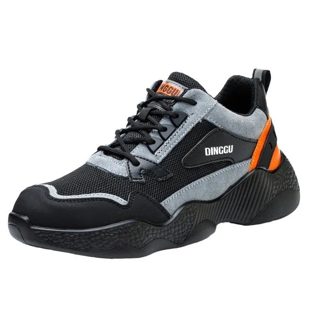 Steel Toe Work Sneakers Athletic Comfort - Fashinoza