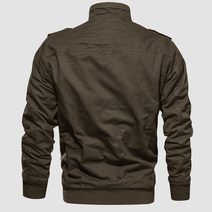 Men's Fleece Lined Tactical Jacket Cold Weather