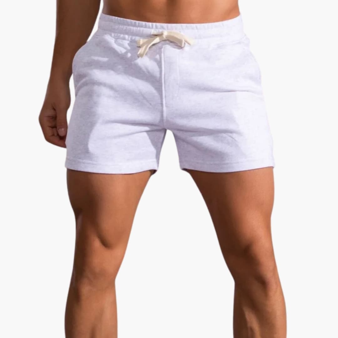 Men's Athletic Shorts Elastic Waist Drawstring - Fashinoza