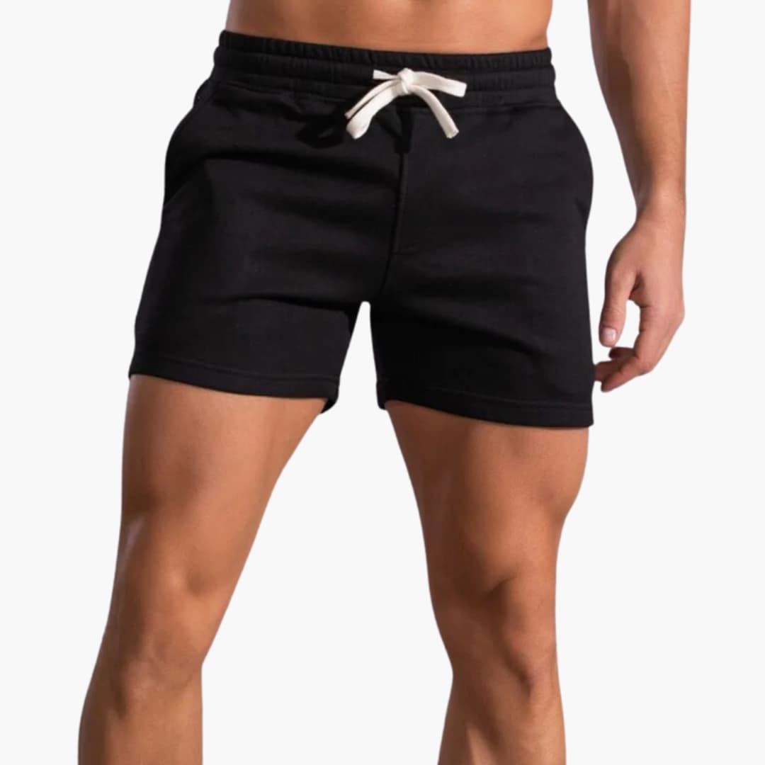 Men's Athletic Shorts Elastic Waist Drawstring